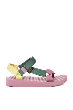 sandalen roze/groen