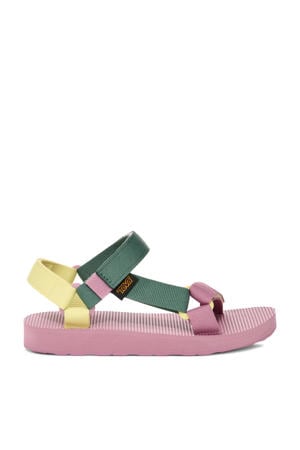 sandalen roze/groen