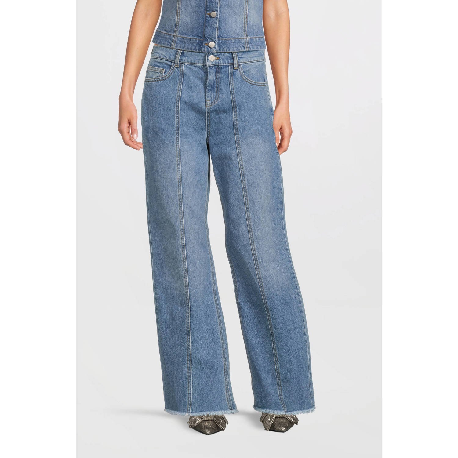 MSCH Copenhagen Straight leg jeans in 5-pocketmodel model 'Eli Ada'
