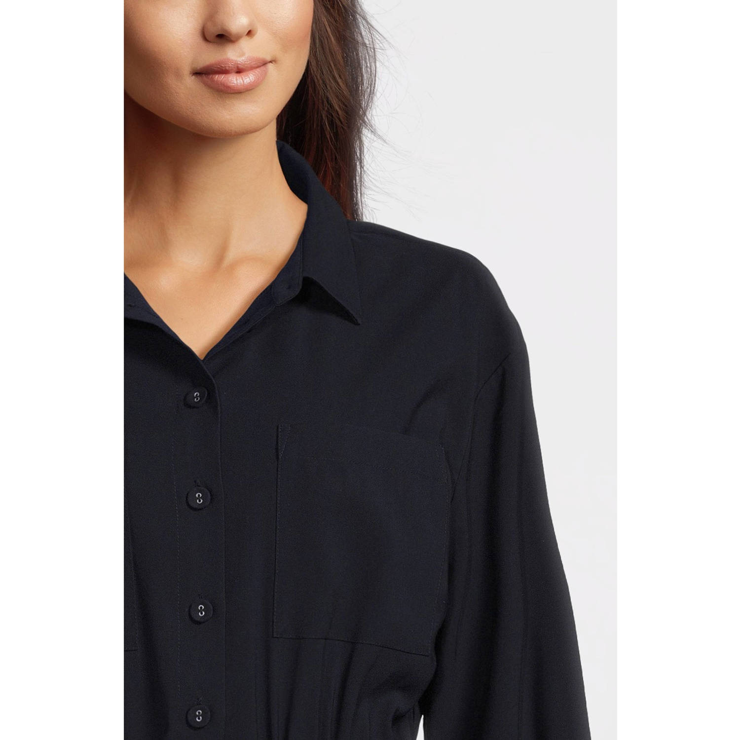 MSCH Copenhagen regular jumpsuit donkerblauw