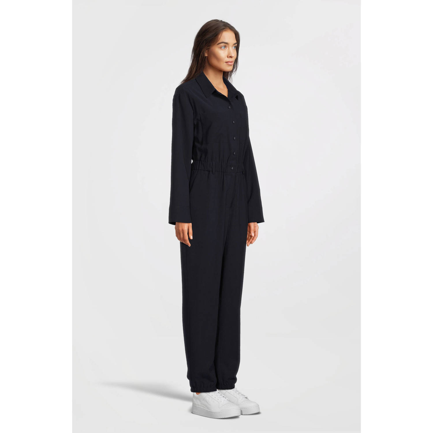 MSCH Copenhagen regular jumpsuit donkerblauw