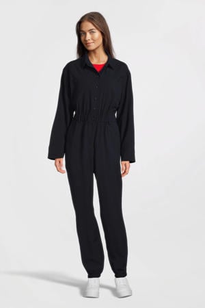regular jumpsuit donkerblauw