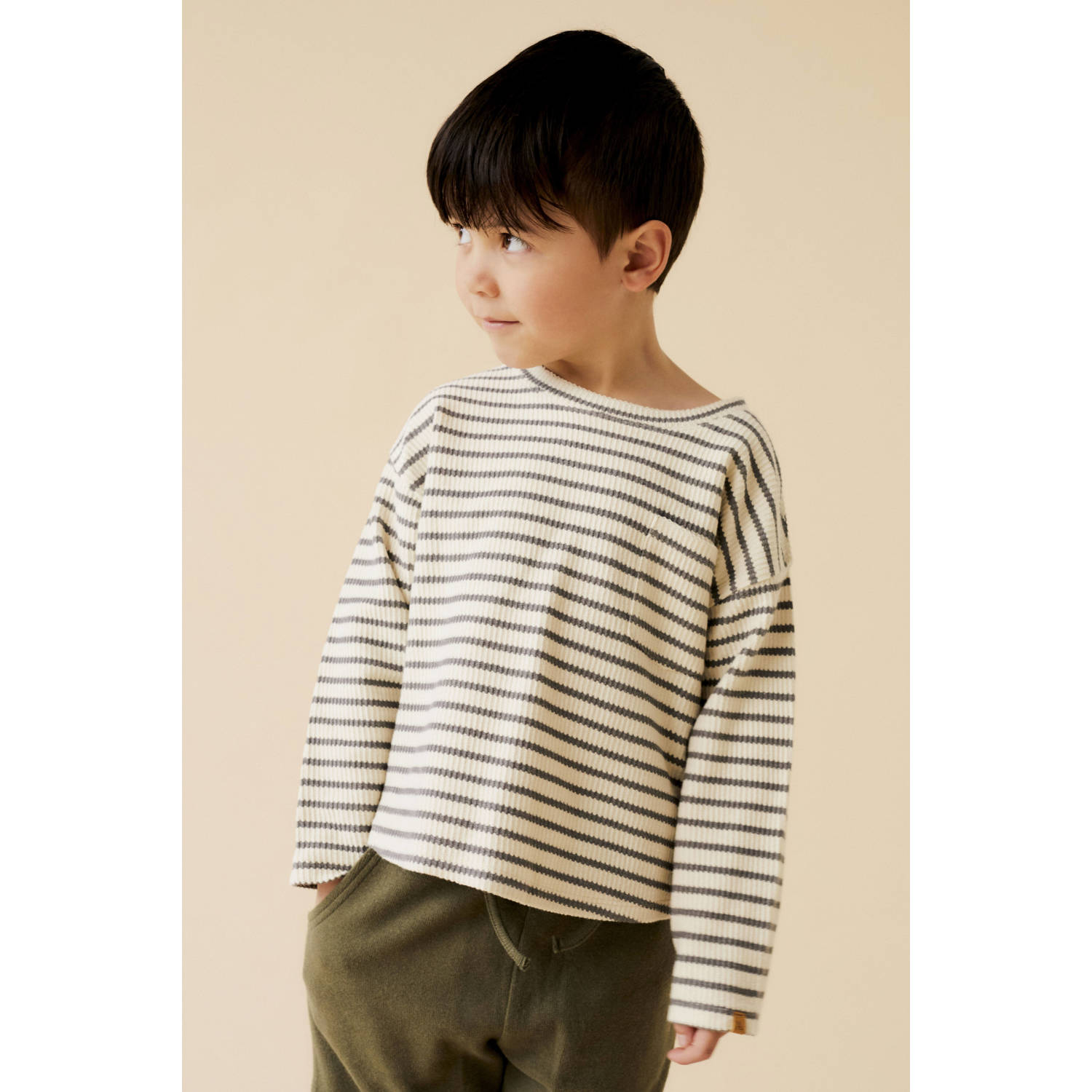 LIL' ATELIER MINI longsleeve grijs