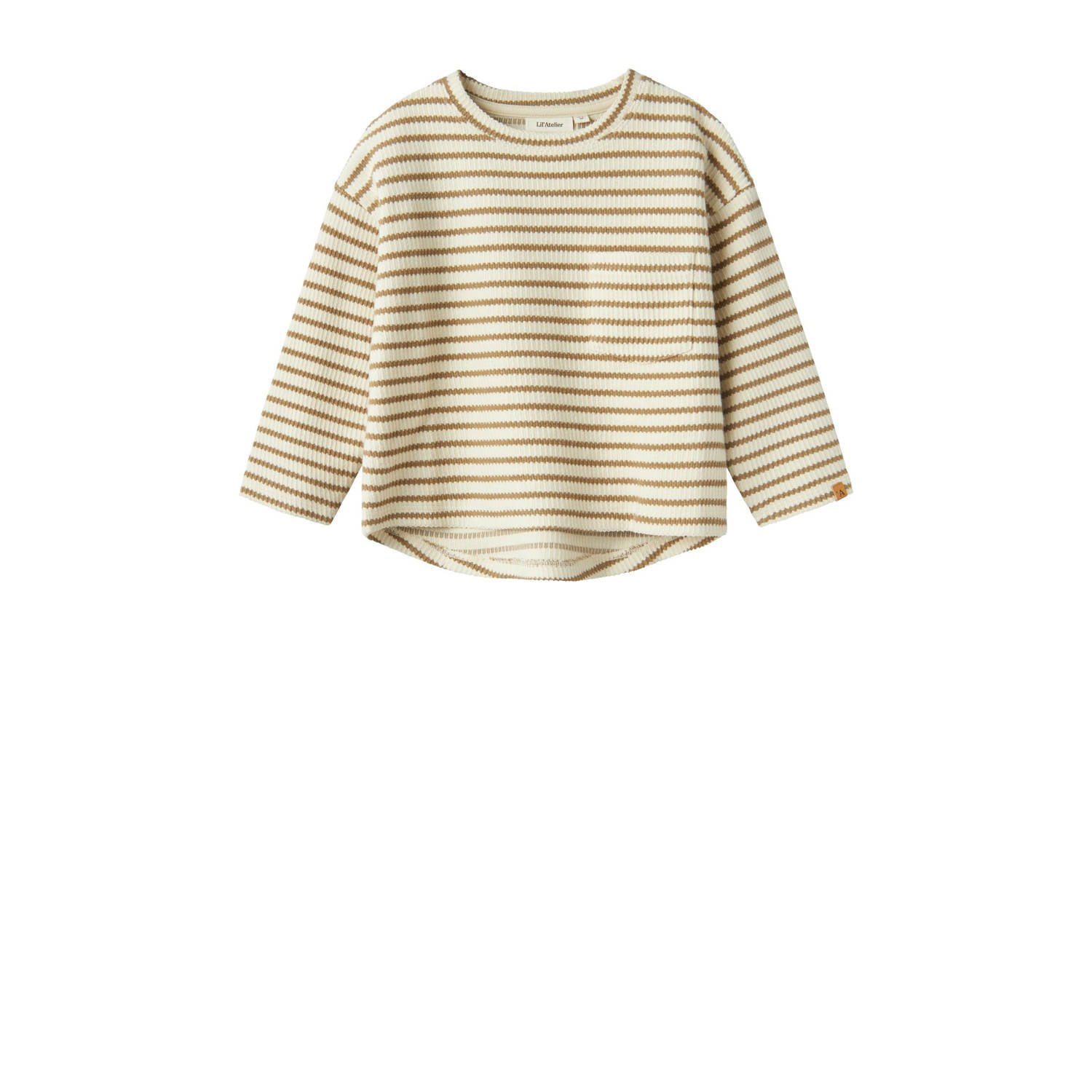 LIL' ATELIER Polo's & T-shirts Nmmtadeo Ls Rlx Top Lil Creme