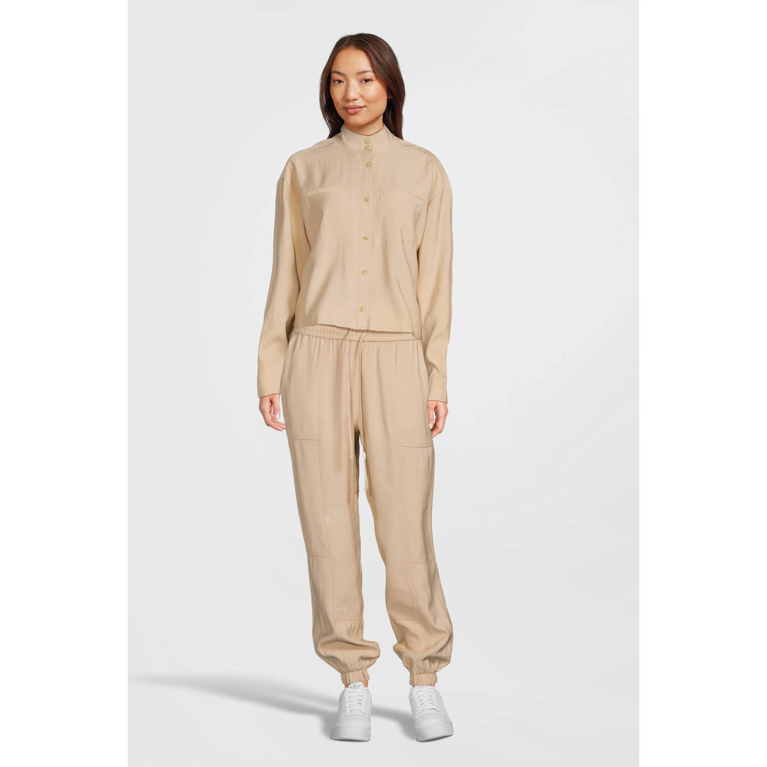 MSCH COPENHAGEN Dames Broeken Mschimila Selia Pants Beige