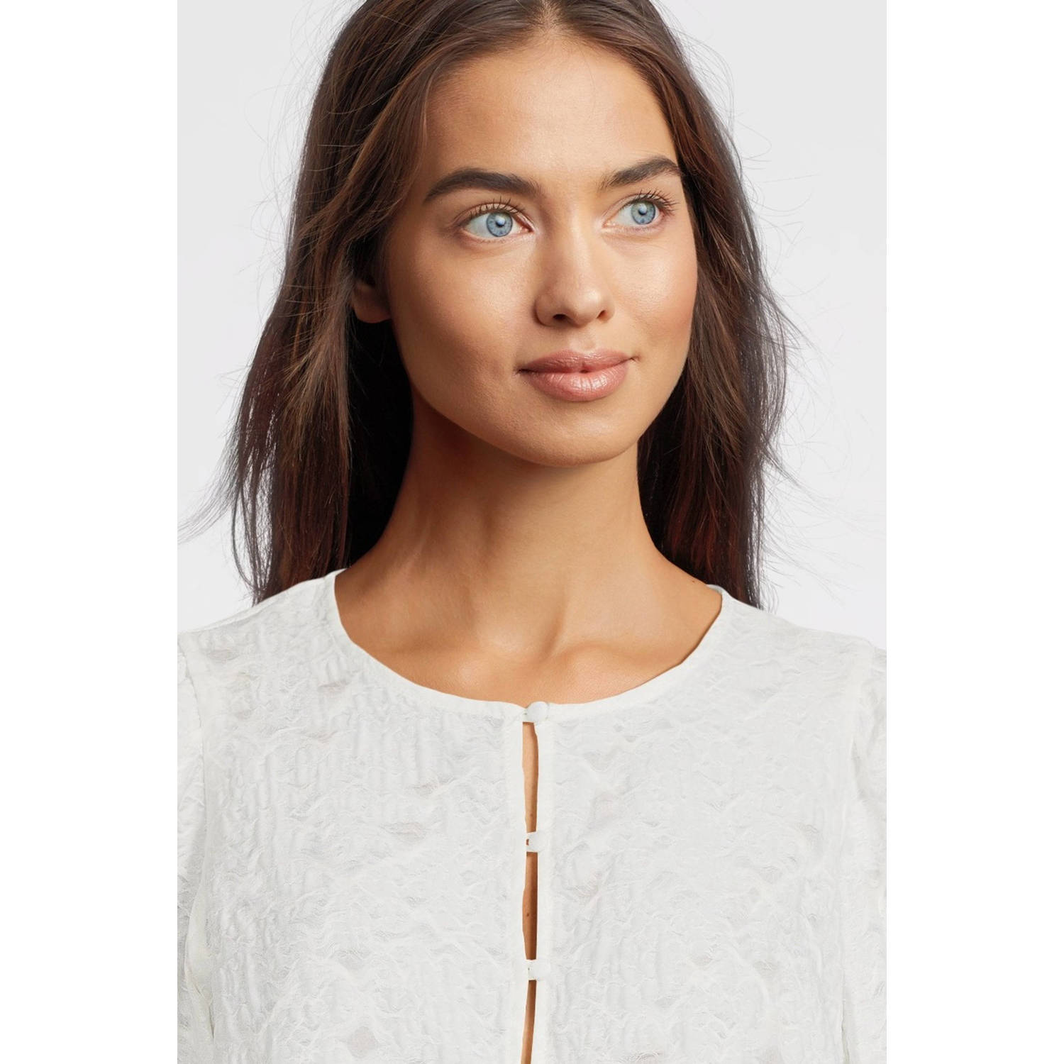 MSCH Copenhagen blousetop wit broderie