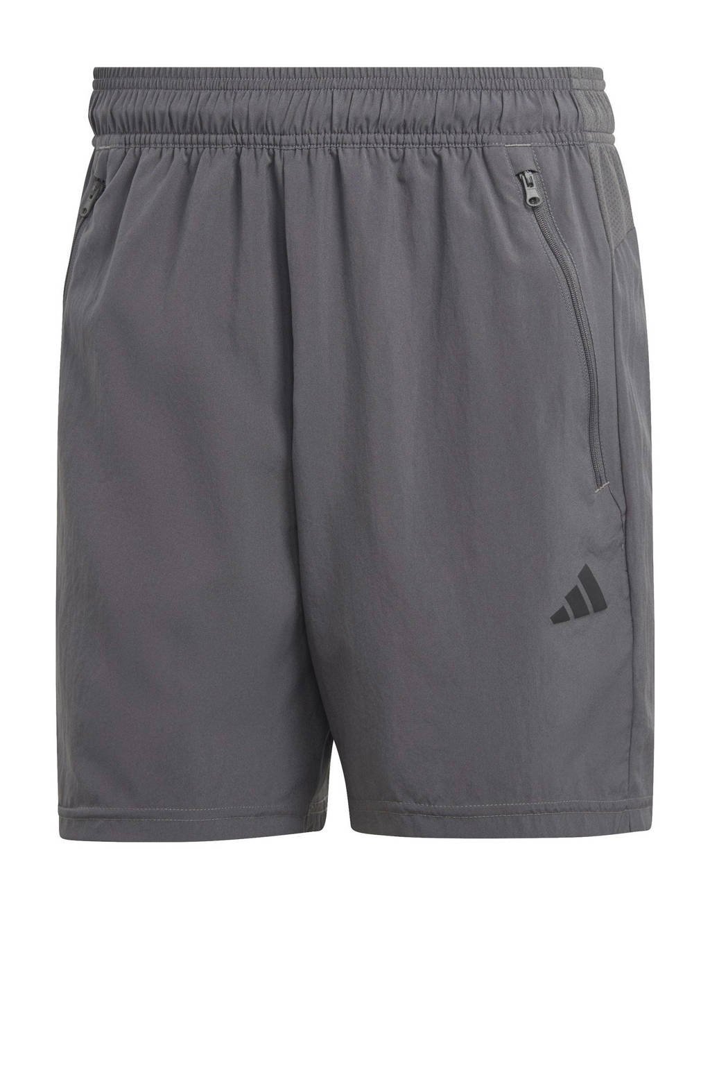 adidas Performance sportshort TR-ES grijs wehkamp