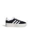 adidas Originals Gazelle Bold leren sneakers zwart/wit