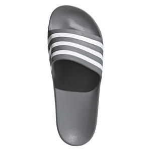 Adilette badslippers grijs/wit
