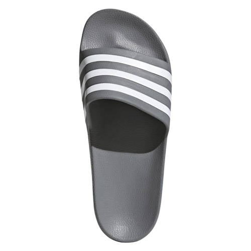 adidas Sportswear Adilette Aqua badslippers grijs/wit afbeelding