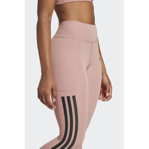 adidas Performance sportlegging Optime roze afbeelding
