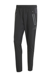 thumbnail: Zwarte heren adidas Performance Senior Real Madrid voetbalbroek van polyester met regular fit en effen