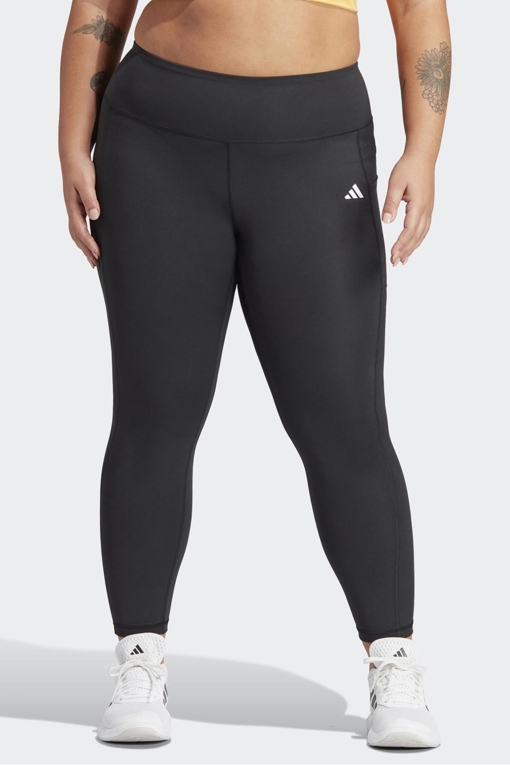 adidas Performance Plus Size sportlegging Optimé zwart