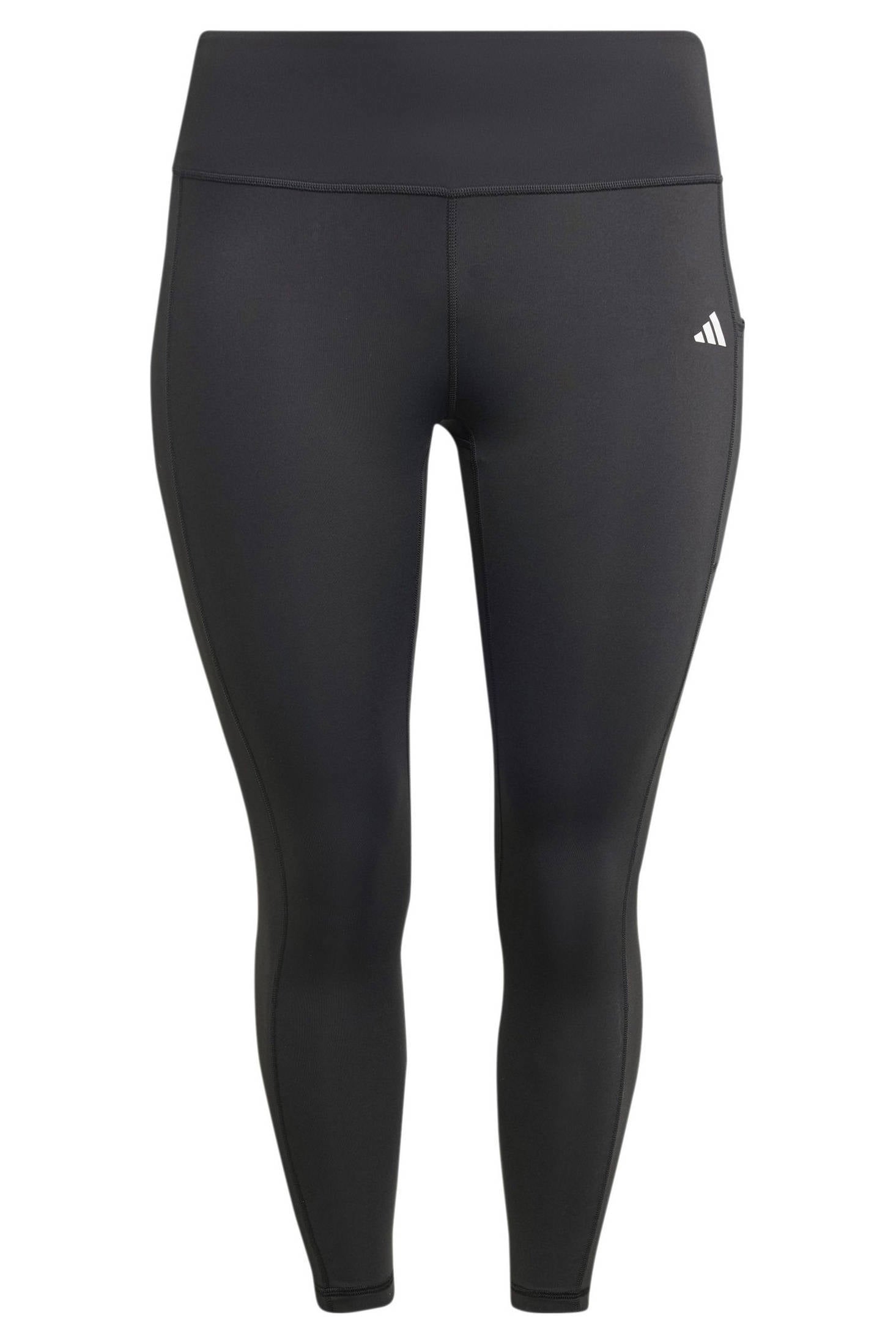 adidas Performance Plus Size sportlegging zwart | wehkamp