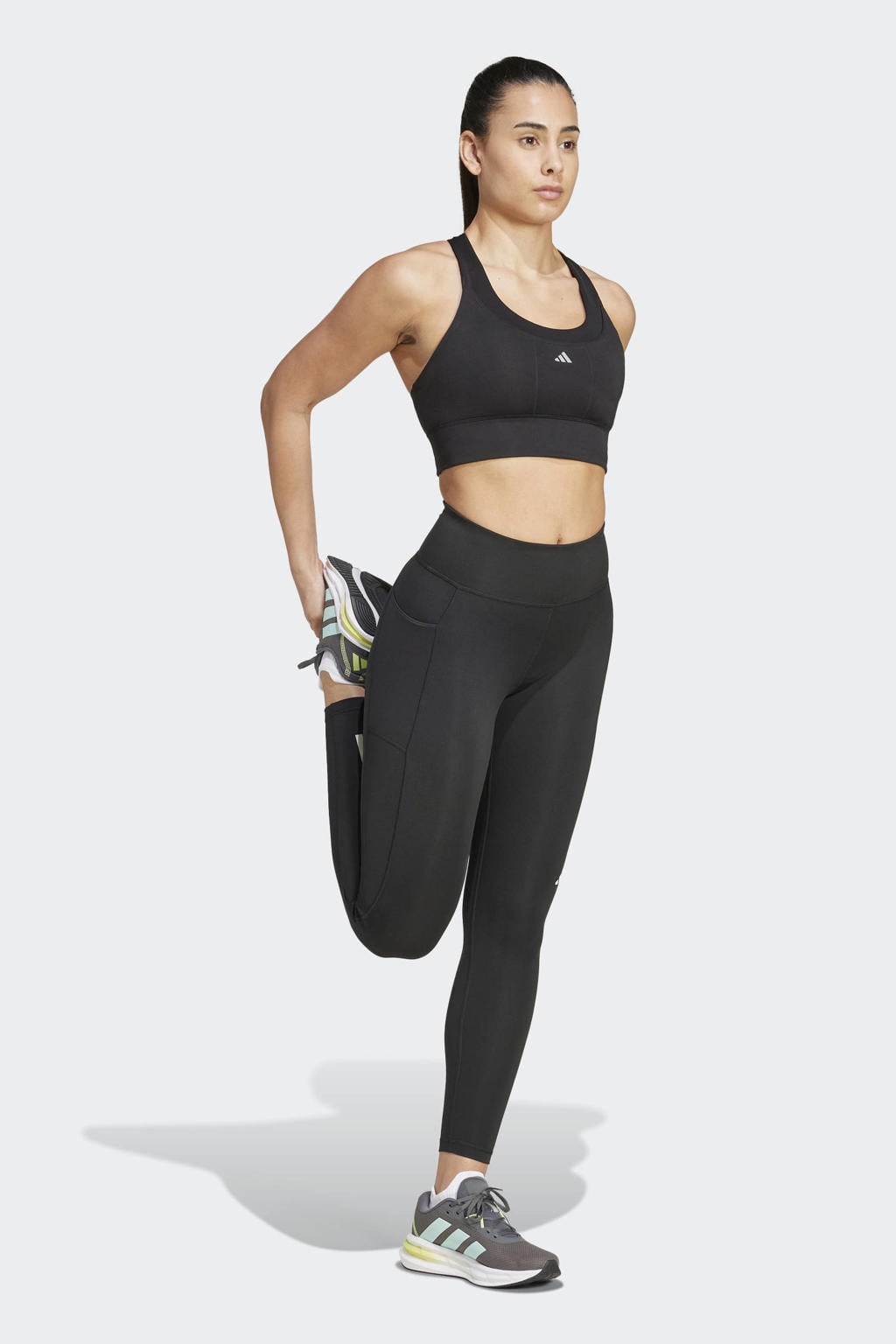 adidas Performance sportlegging zwart