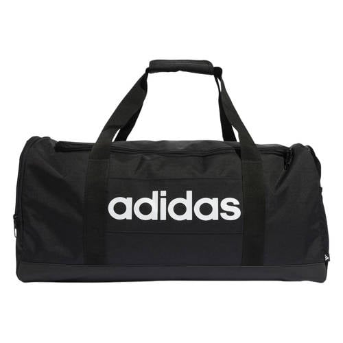 adidas Performance sporttas Linear Duffle M 39L zwart afbeelding