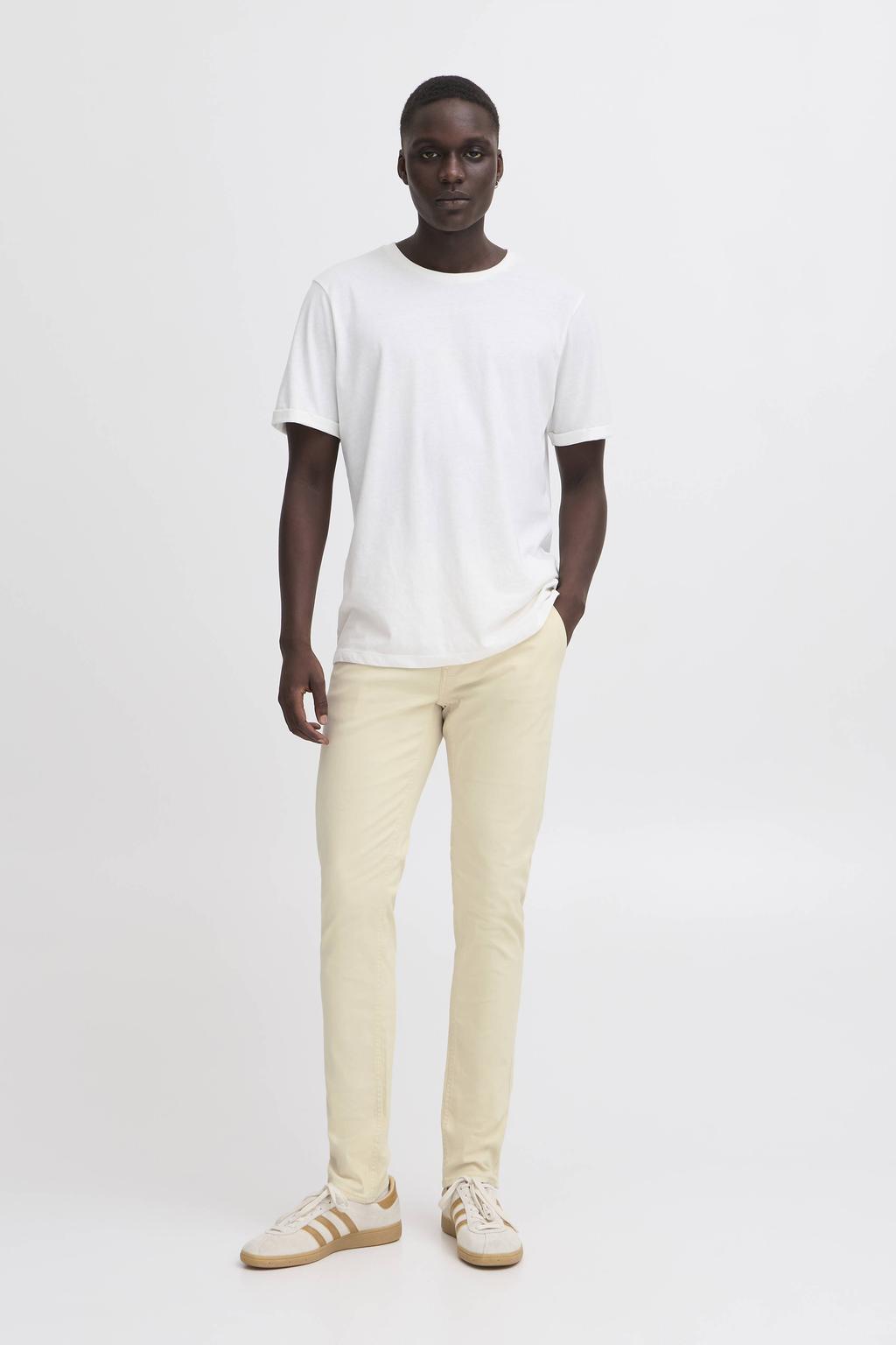 Blend slim fit chino BHNATAN ecru