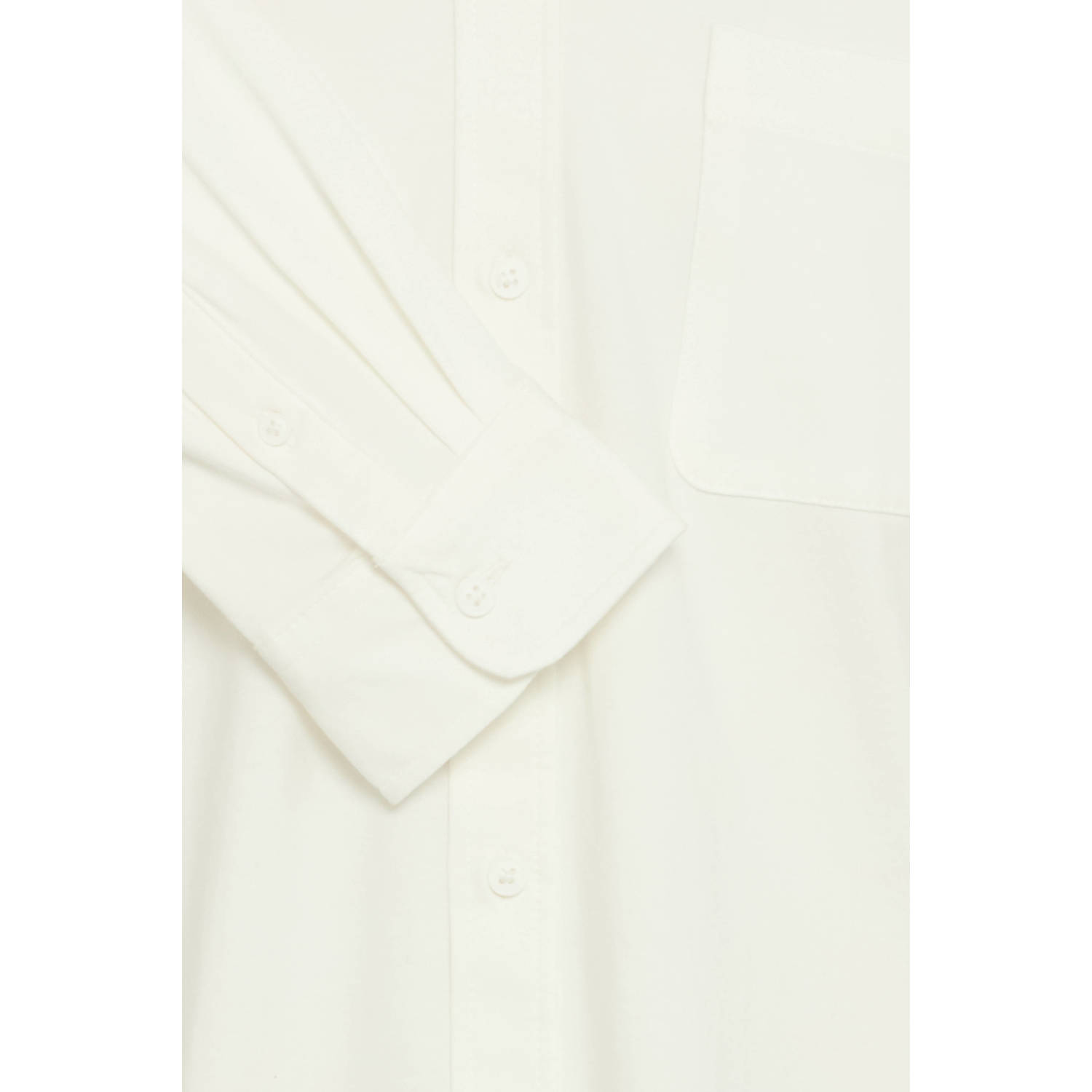 Blend casual overhemd ecru