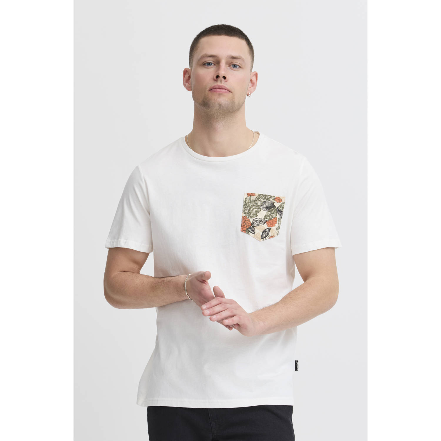 Blend regular fit T-shirt BHJACE wit