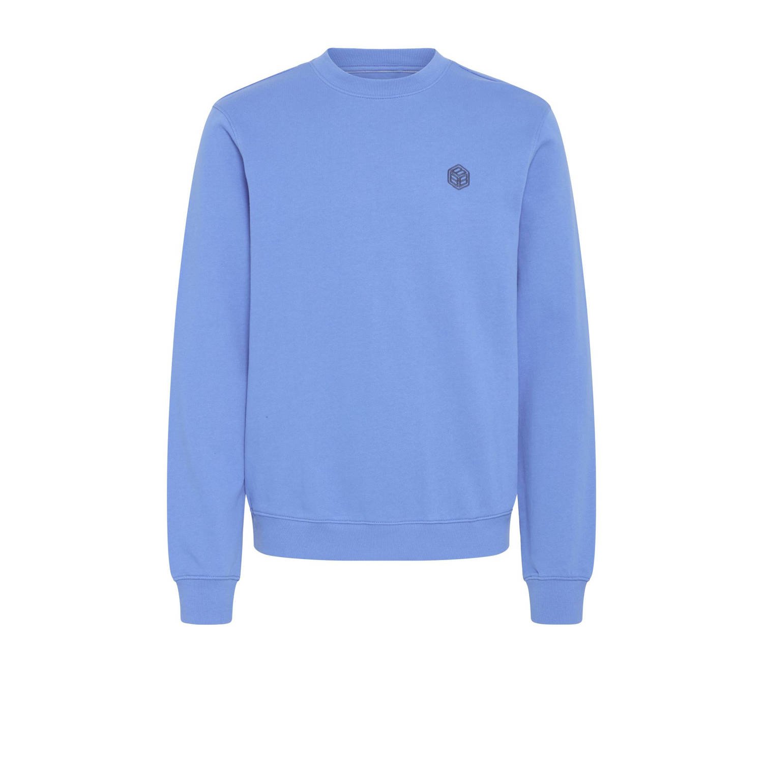 Blend sweater blauw