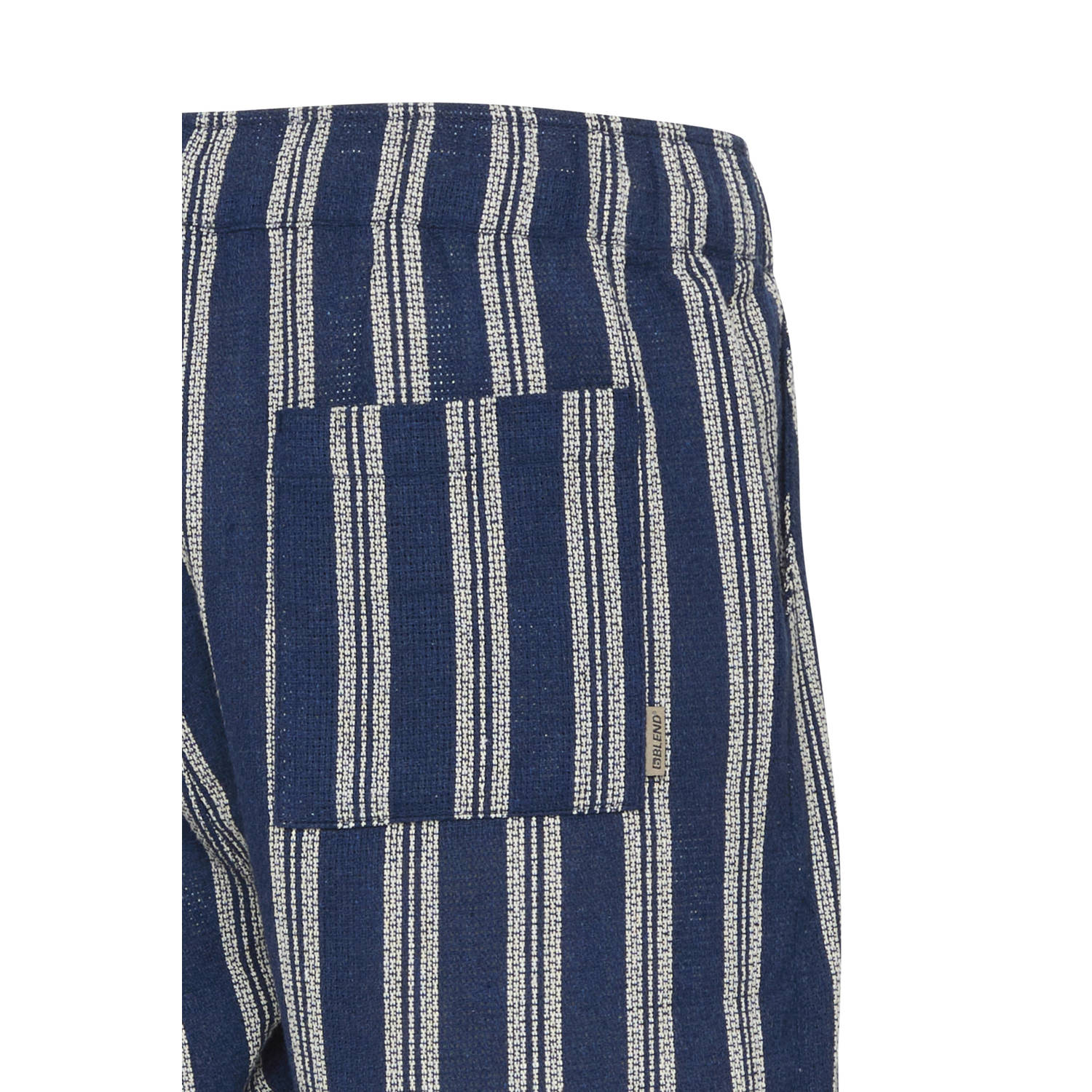 Blend regular casual short blauw