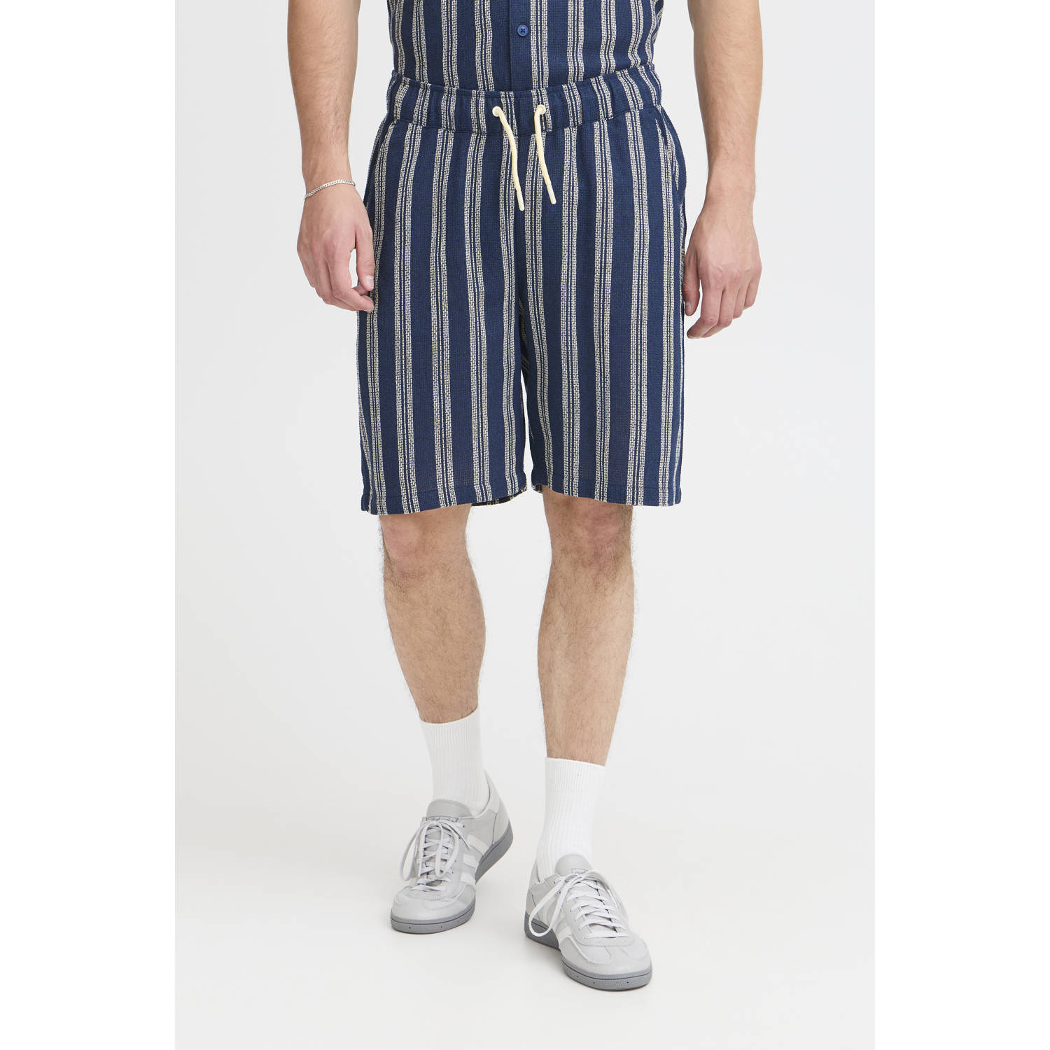 Blend regular casual short blauw
