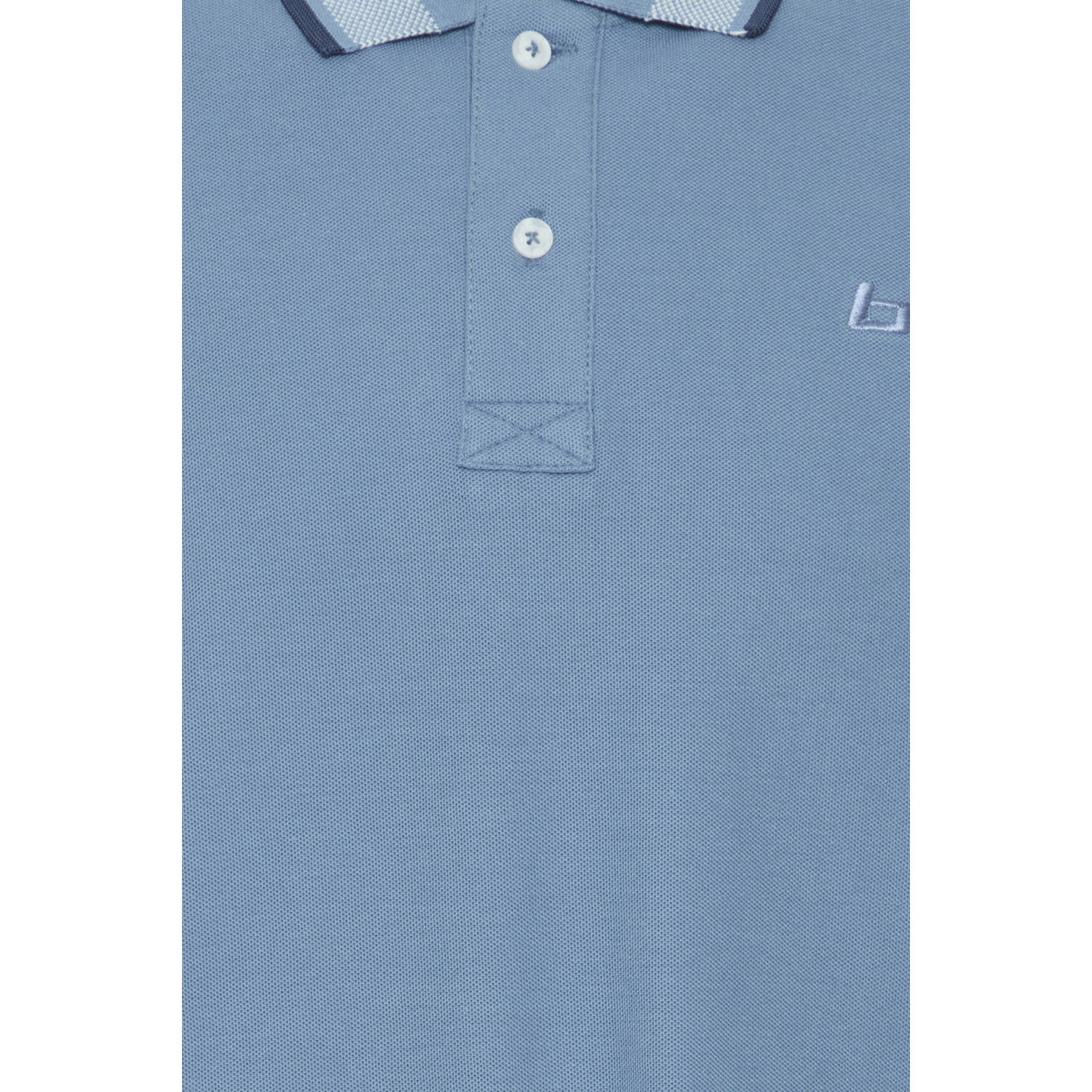Blend regular polo blauw