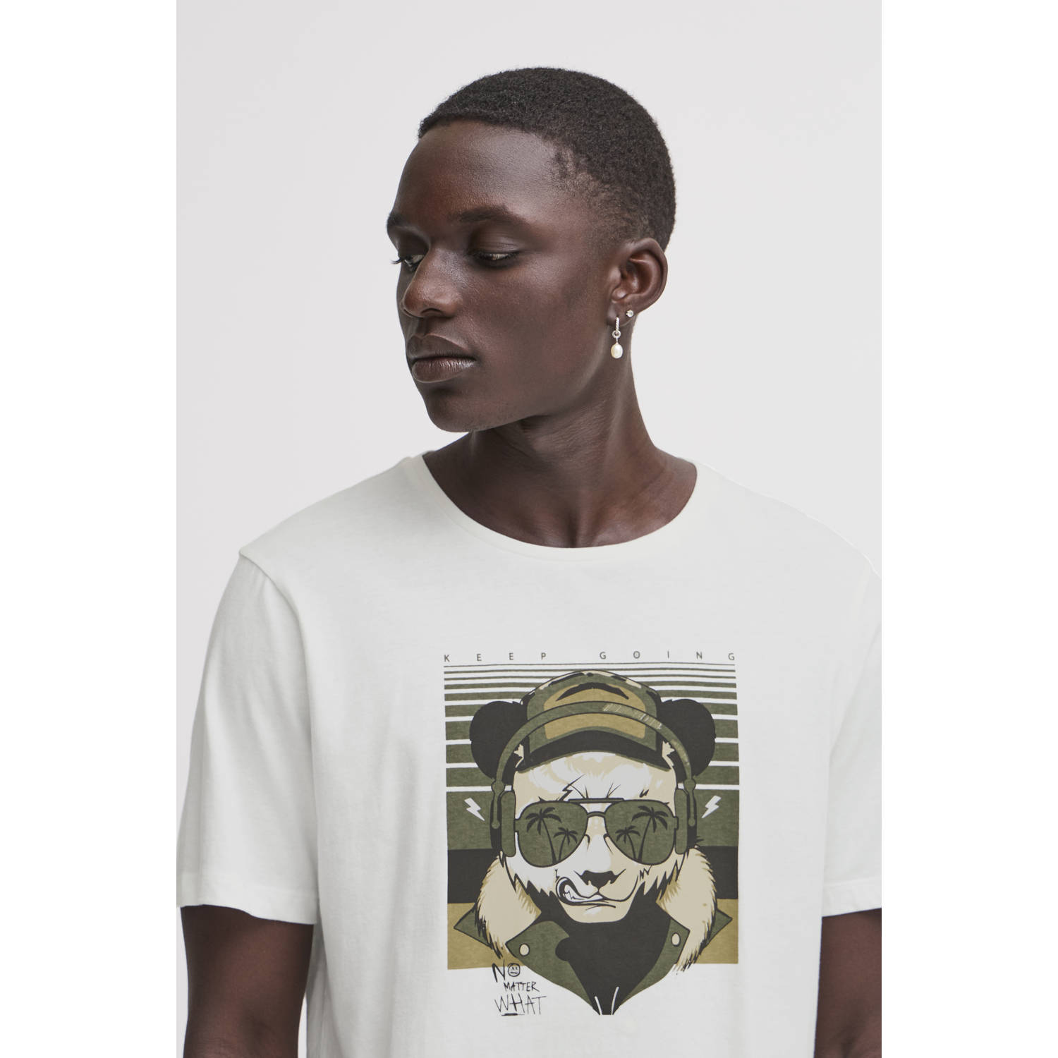 Blend T-shirt BHJACOB wit
