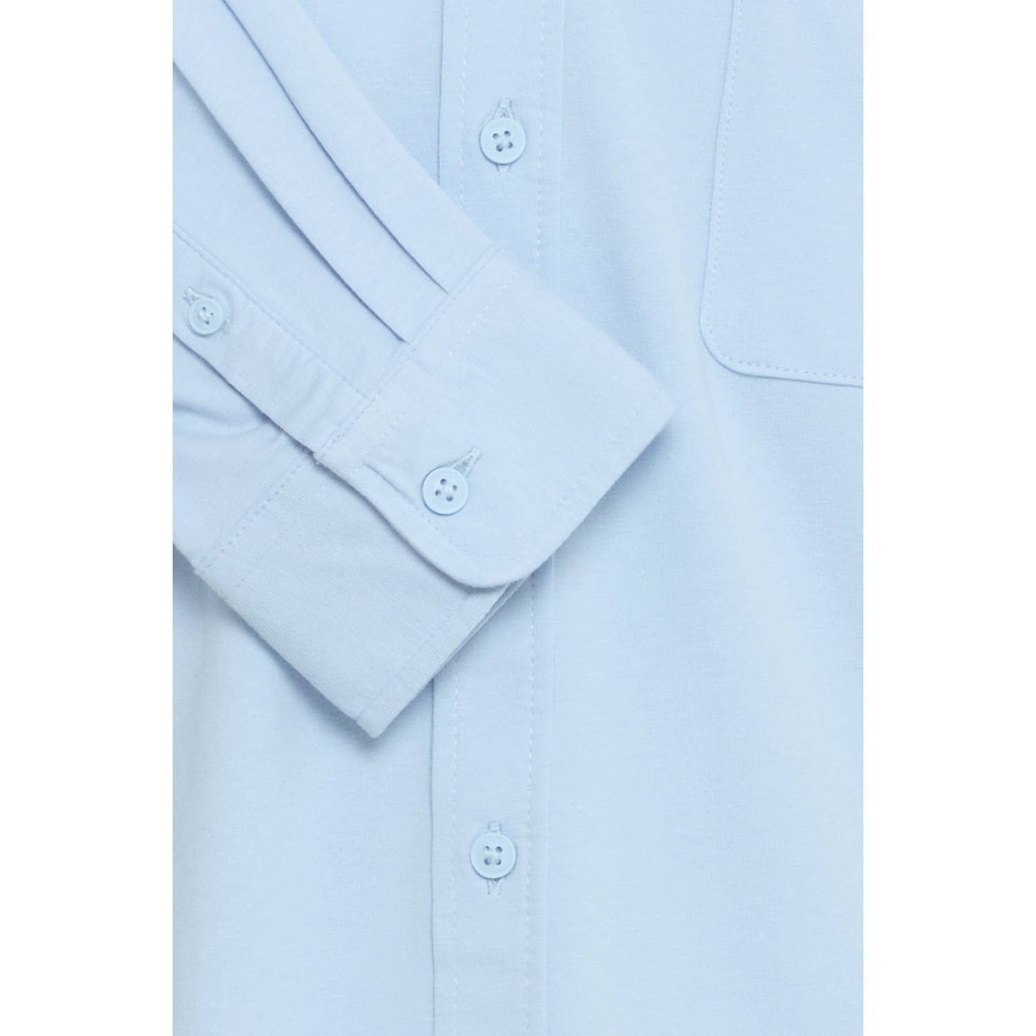Blend casual overhemd lichtblauw