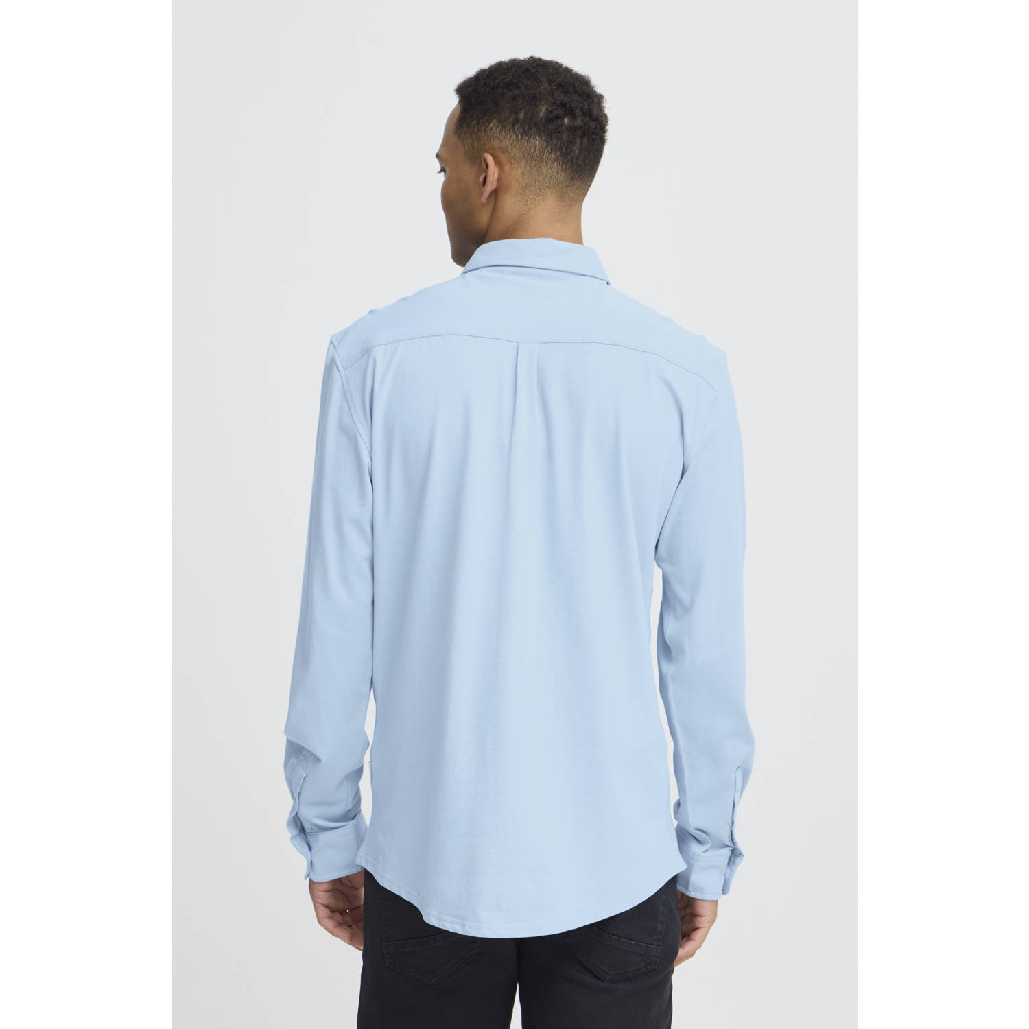 Blend casual overhemd lichtblauw