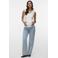 VERO MODA MATERNITY zwangerschaps wide leg jeans light blue denim