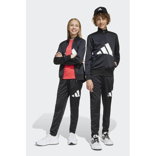 adidas Sportswear trainingspak zwart/wit afbeelding