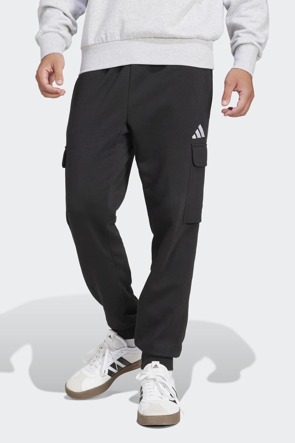 adidas Sportswear joggingbroek Essentials zwart