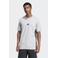 adidas Sportswear regular T-shirt grijs melange