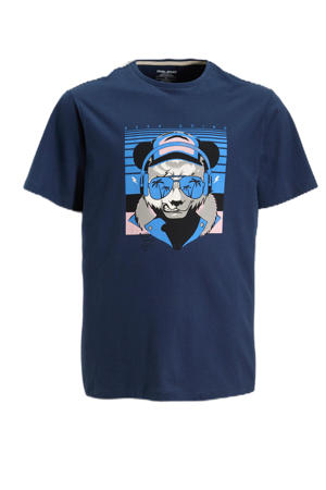 T-shirt blauw