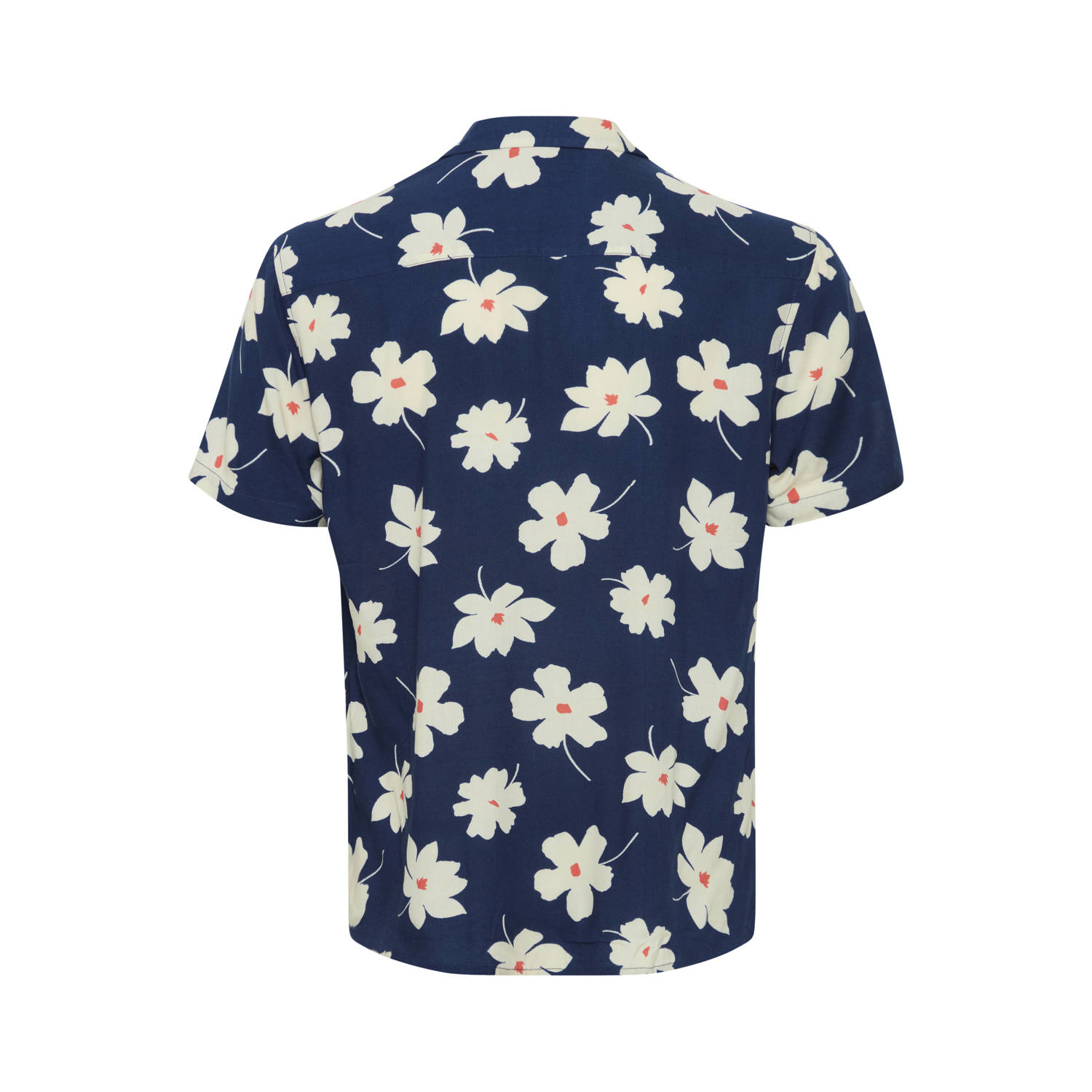 Blend Big casual overhemd donkerblauw