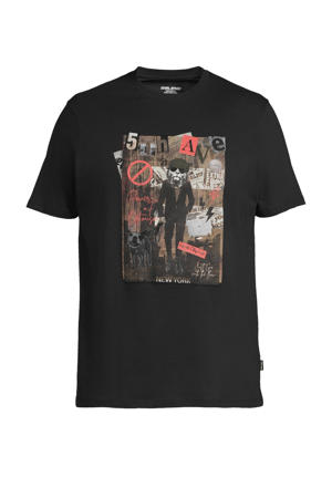 T-shirt zwart