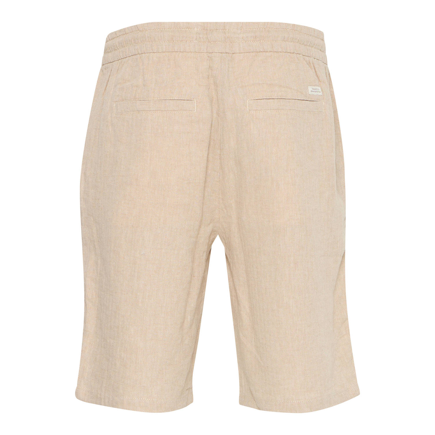 Blend Big linnen regular casual short beige