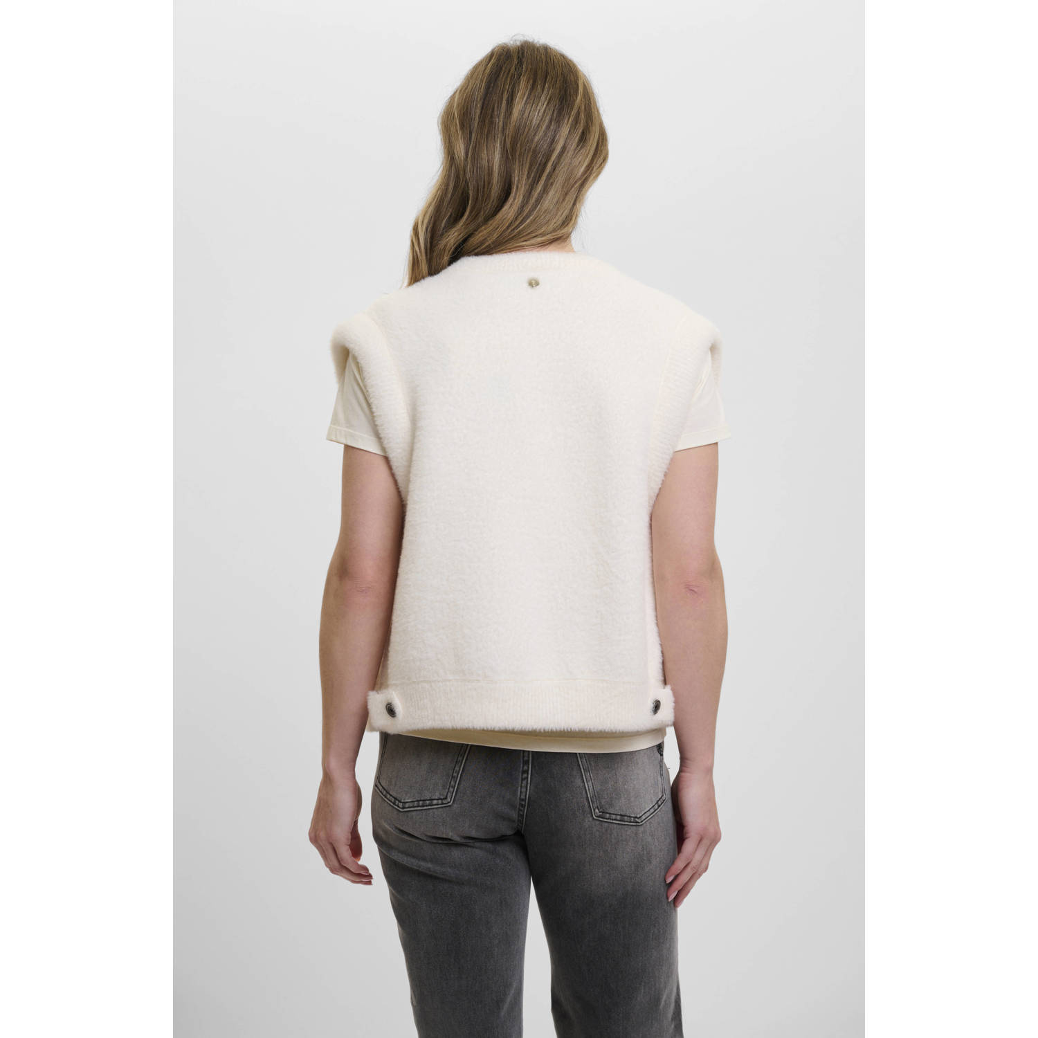 Rino & Pelle gilet ecru