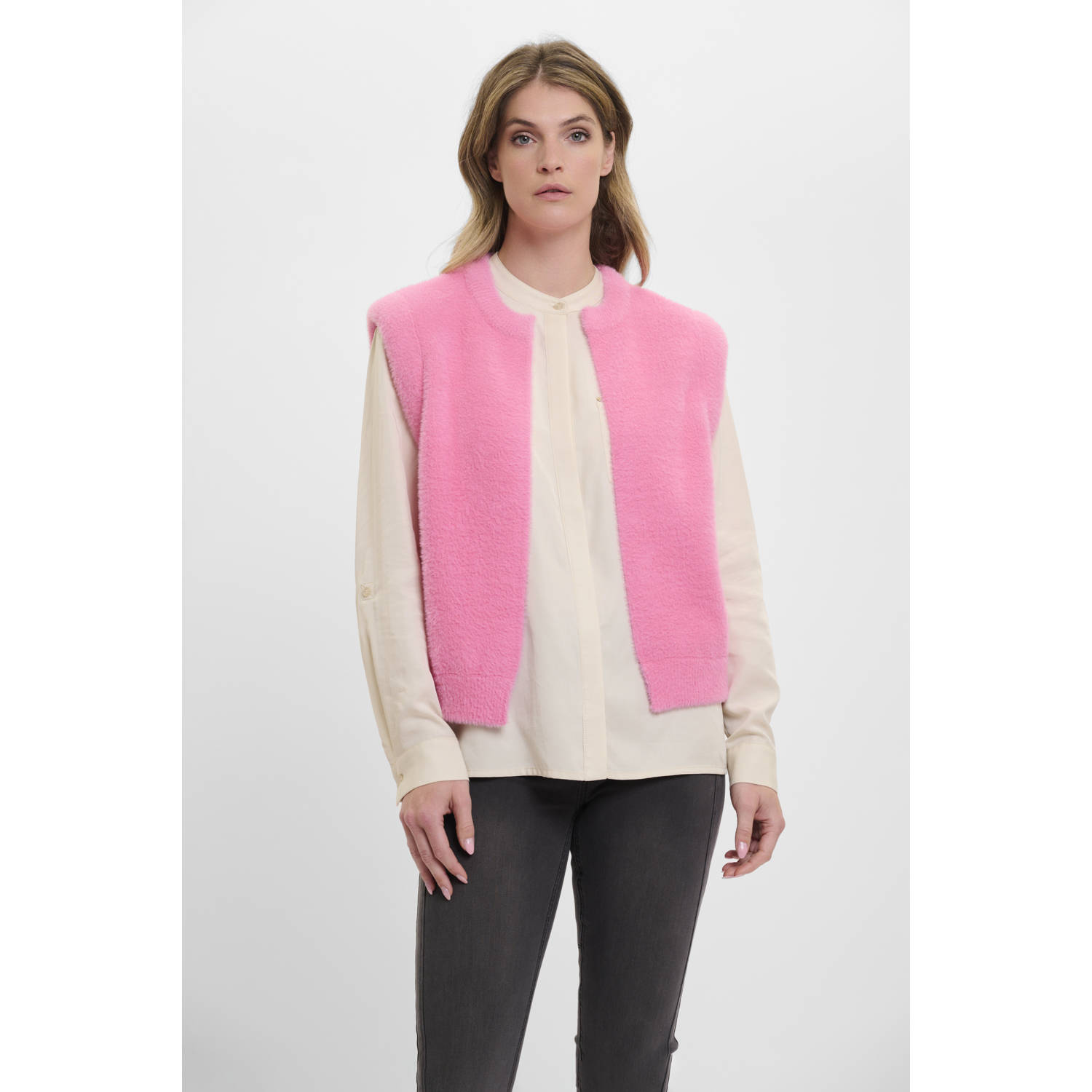 Rino & Pelle gilet roze