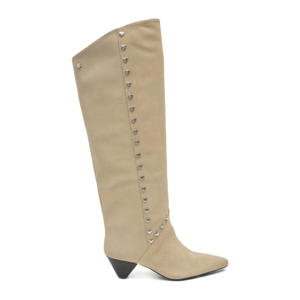 Aifa  suède hoge laarzen beige