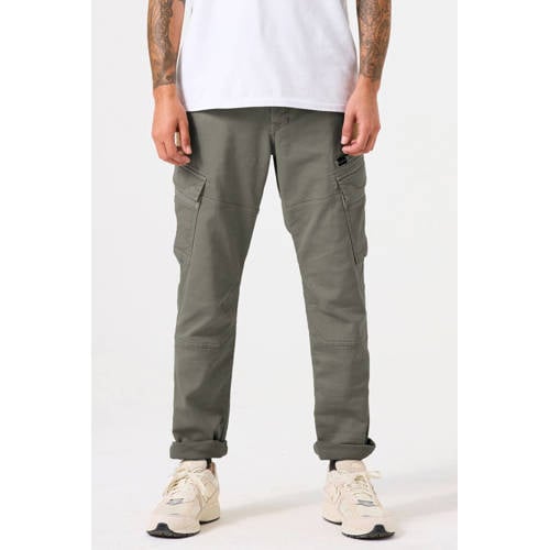 Garcia regular fit cargo broek grijsgroen afbeelding