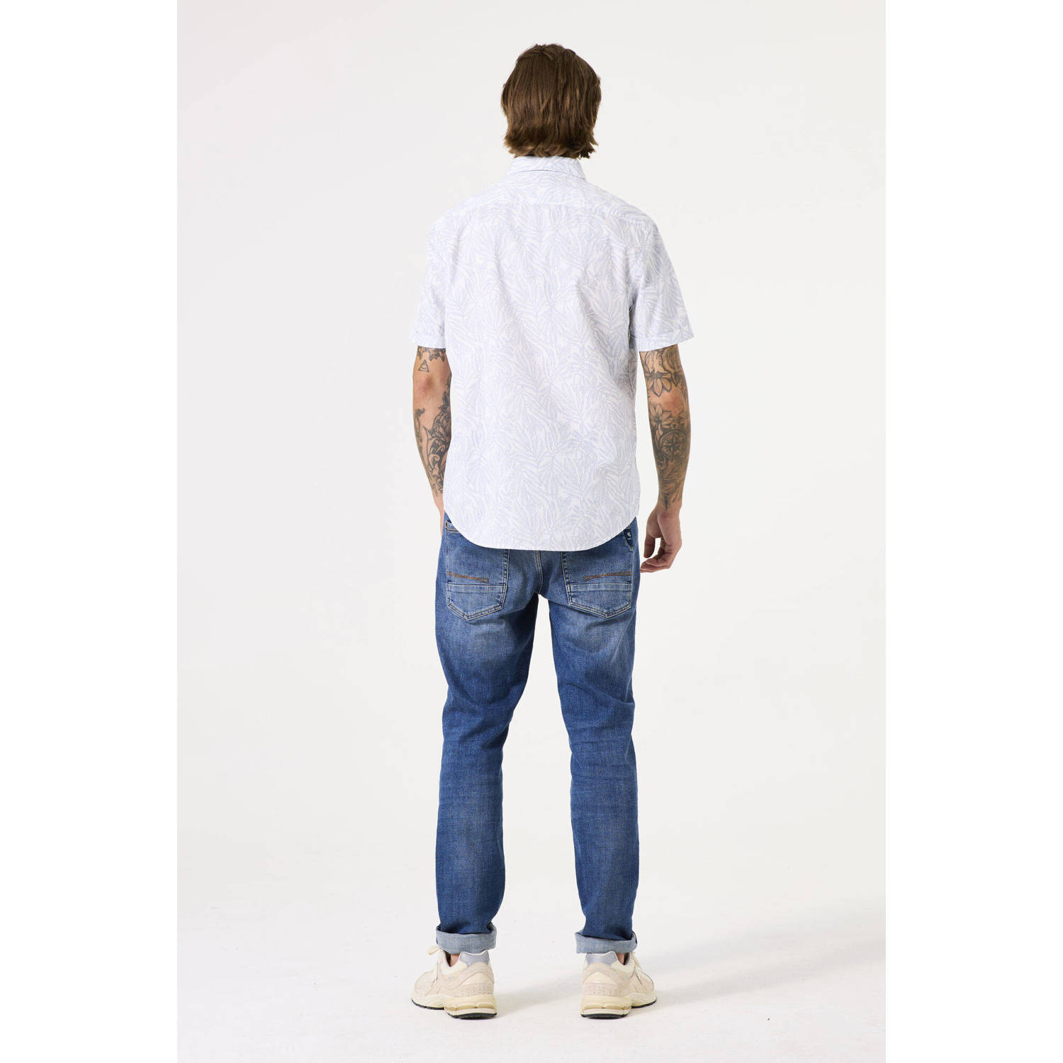 Garcia casual overhemd wit