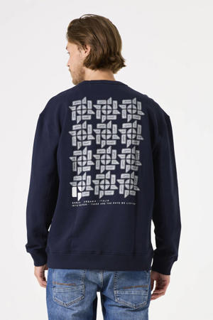 sweater donkerblauw