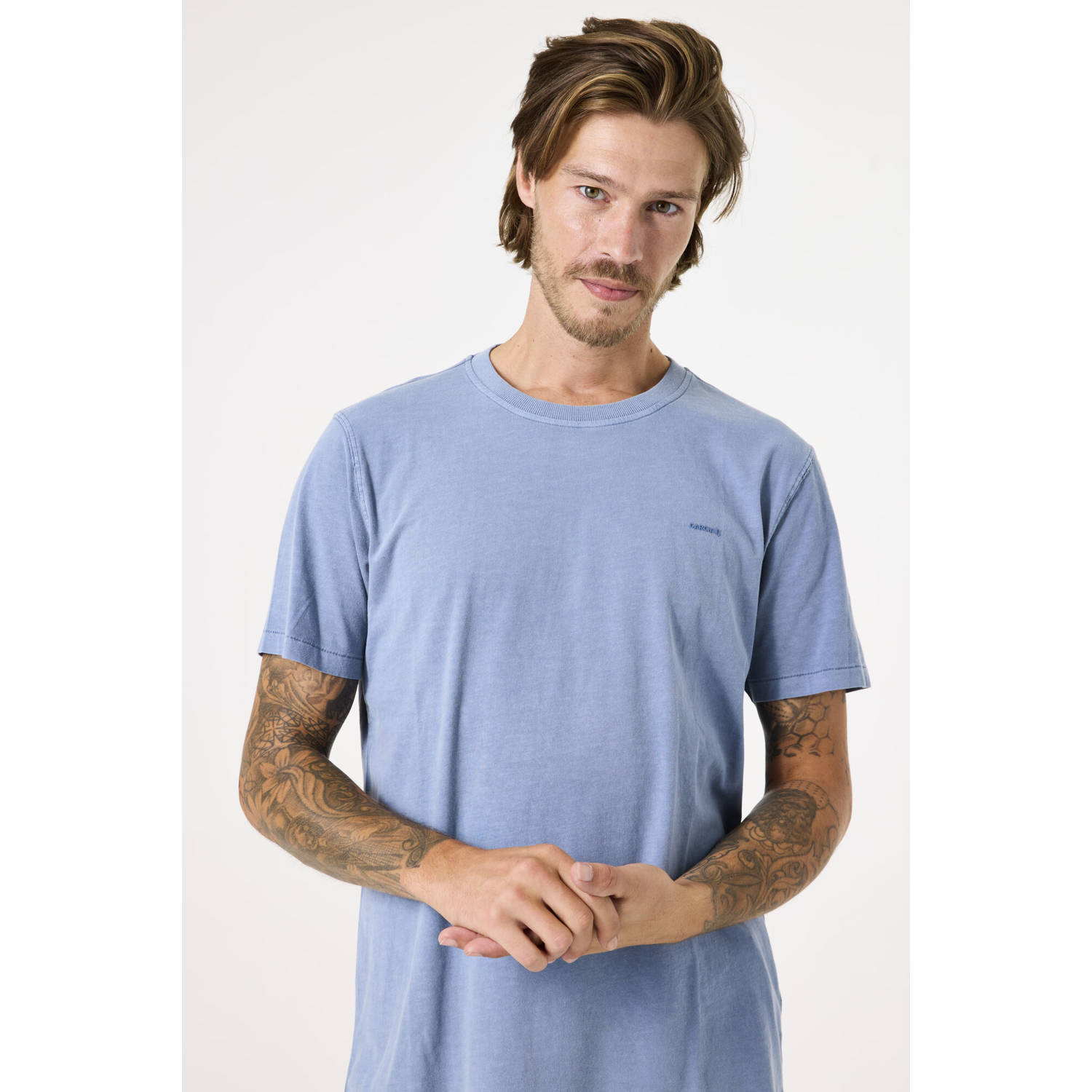 Garcia T-shirt blauw