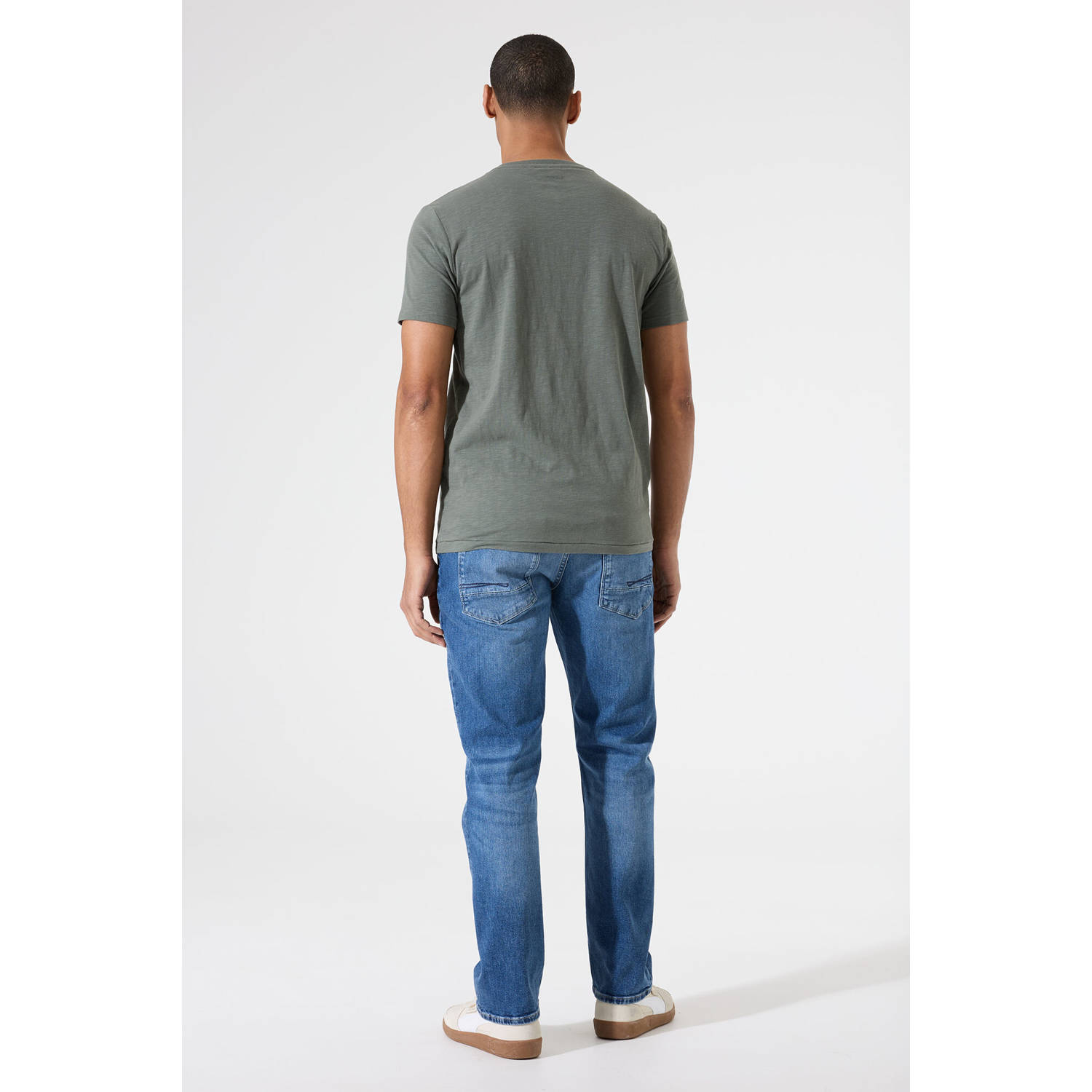 Garcia T-shirt grijsgroen