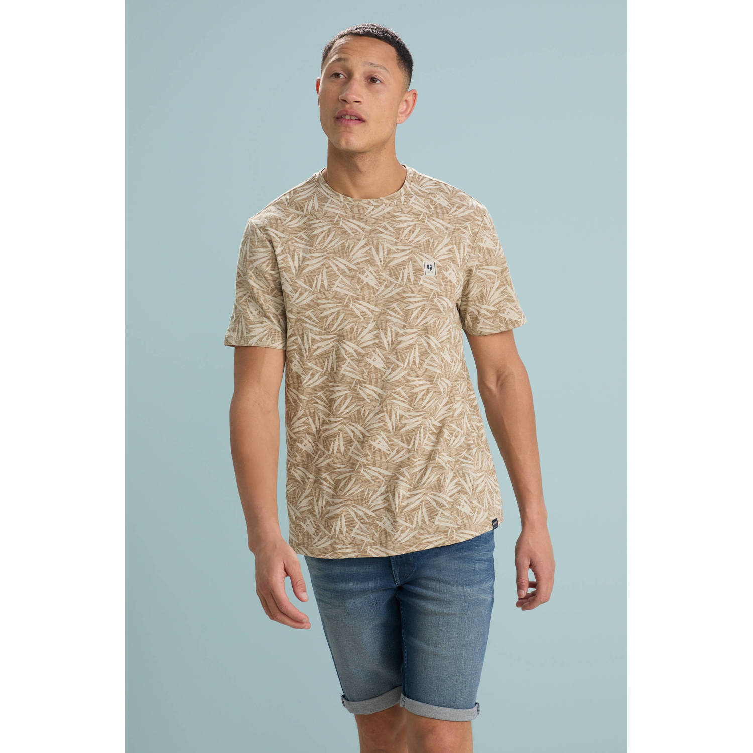 Garcia regular denim short medium blue denim