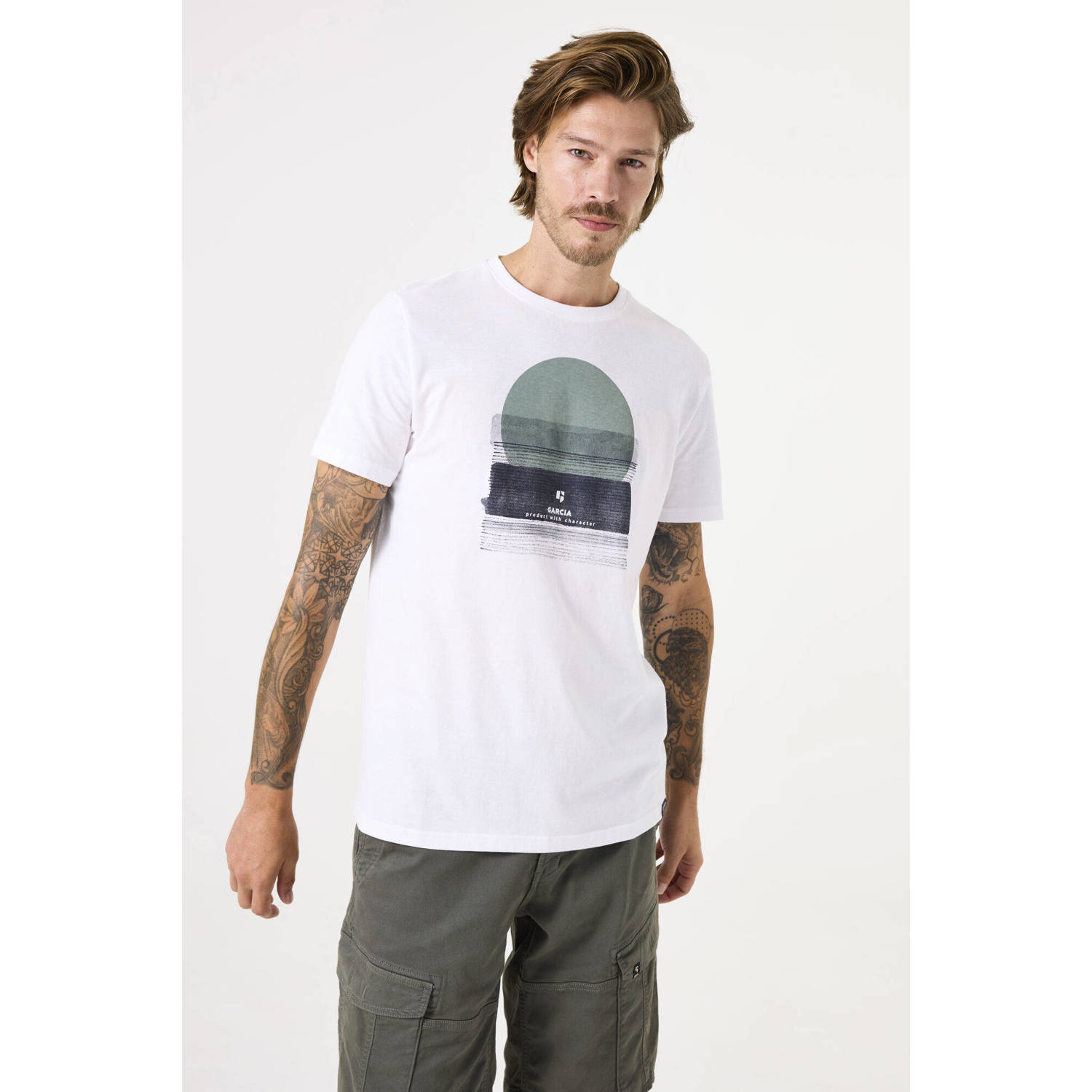Garcia T-shirt wit