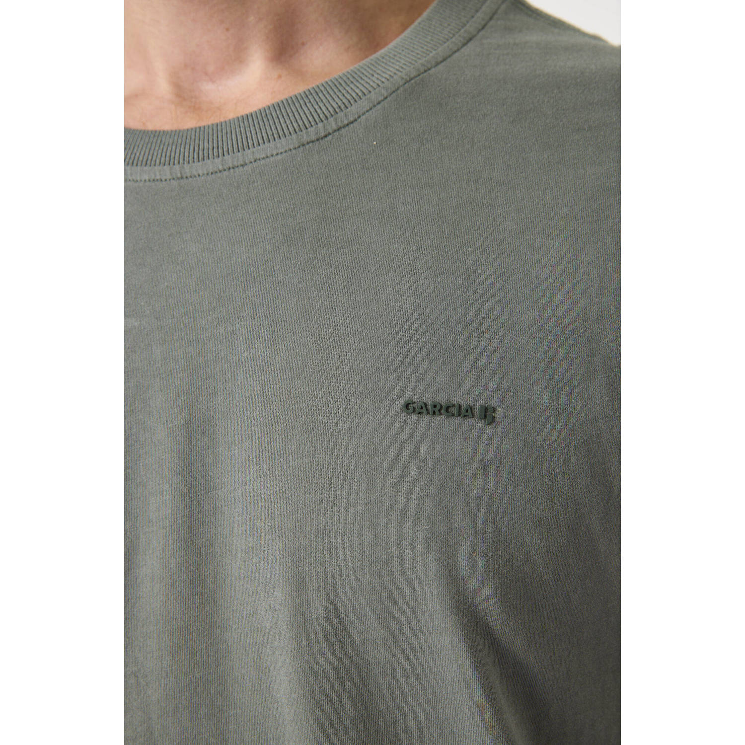 Garcia T-shirt grijsgroen