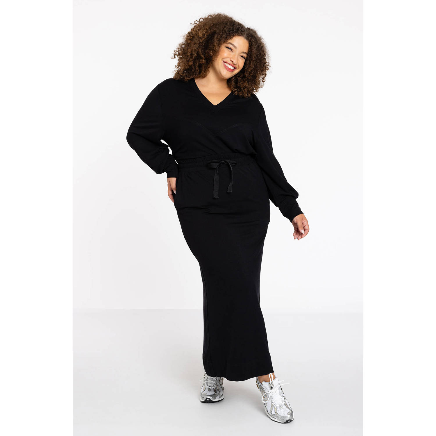 YOEK Lounge top zwart
